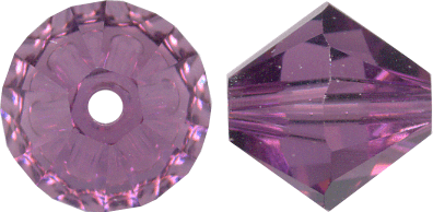 XILION BICONE AMETHYST