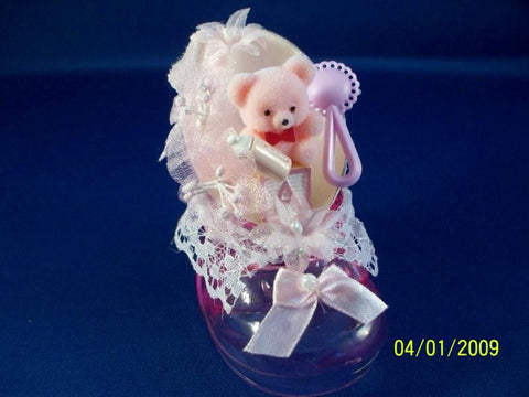 PINK BABY SHOE GOOSE