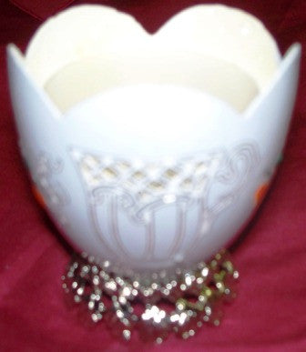 TEACUP TEALIGHT BLUE